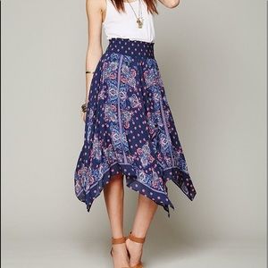 Free People Kaleidoscope Fly Away Skirt S